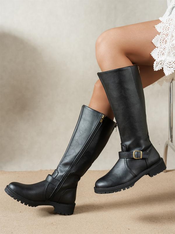 Elsa - Botas de mujer elegantes con tacón bajo
