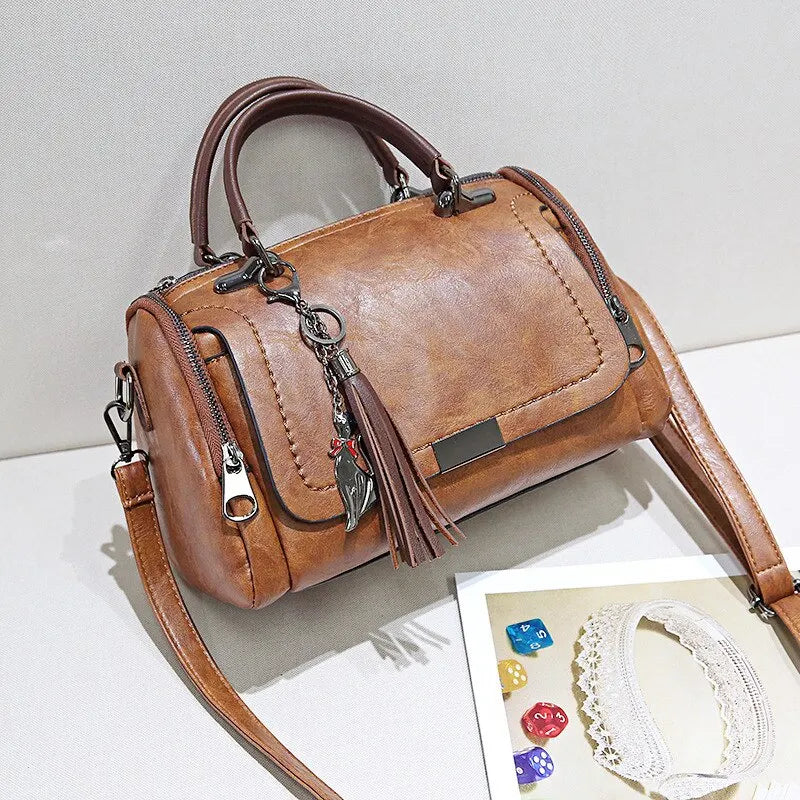 CAMILA™ | BOLSO DE CUERO TEXTURIZADO