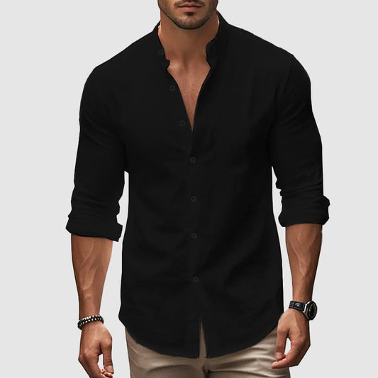 ALEXANDER™ | CAMISA DE LINO LIGERA, FRESCA Y TRANSPIRABLE