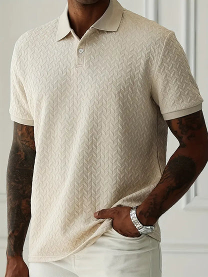 BRUNO™ | Polo Texturizado