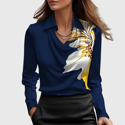 AMELIA™ | BLUSA ELEGANTE DE SATÉN