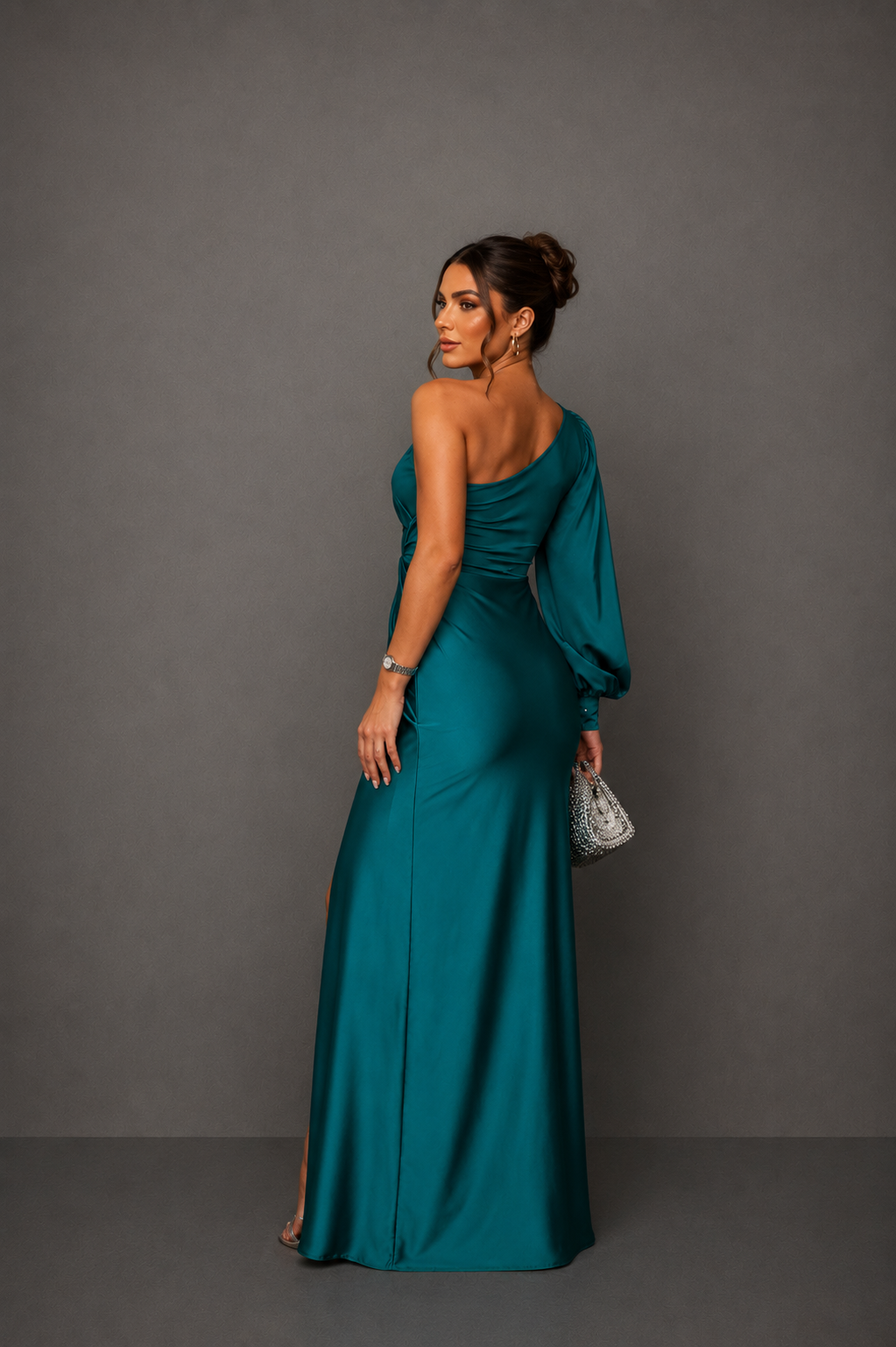DANIELA™ | VESTIDO DE GALA LARGO Y FLUIDO