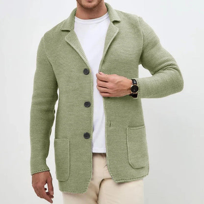Dominic - Cárdigan elegante de punto suave