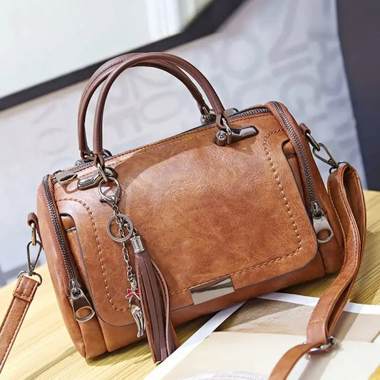 CAMILA™ | BOLSO DE CUERO TEXTURIZADO