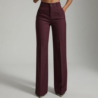 CHARLOTTE™ | PANTALÓN DE TIRO ALTO ELEGANTE