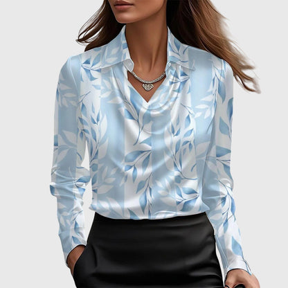 AMELIA™ | BLUSA ELEGANTE DE SATÉN