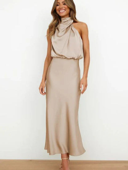 Blanca - Vestido con hombros decubiertos