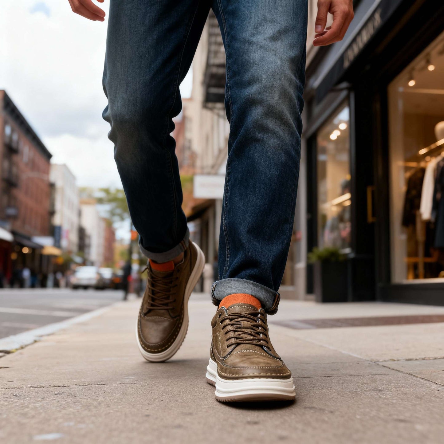 Alan - Zapatos elegantes de piel
