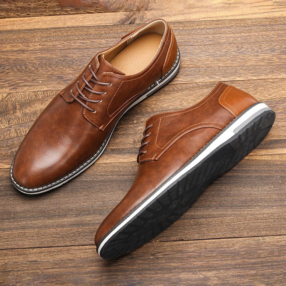 Enzo - Zapatos de cuero elegantes