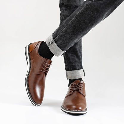 Enzo - Zapatos de cuero elegantes